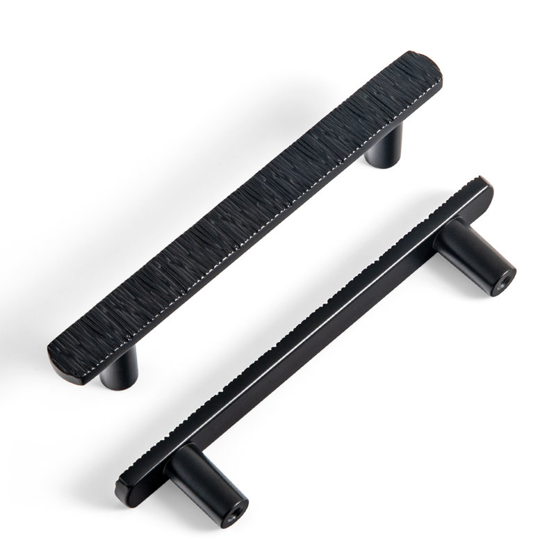 Ensemble de poignées à barre 3,75 po, 3 3/4", Noir mat