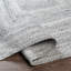 Tapis d'intérieur / extérieur gris clair tissé à la main Adilet-486784560