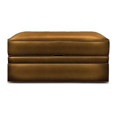 Stafford Leather Ottoman