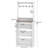 Farmhouse Shoe Cabinet With 2 Flip Drawers & Coat Rack-1002600085