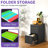 Metal Vertical File Cabinet With Lock - 2 Drawer Office/Home Solution Option Steel Structure Smooth Movement Tilt Feature For A4 Legal/Letter Size Files Essentiality
