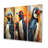 Curious Penguins Snowy Wonders - Penguin Metal Prints Set Of 3-1819169058