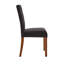 Chaise d’appoint capitonnée en lin Mitzi-248407862