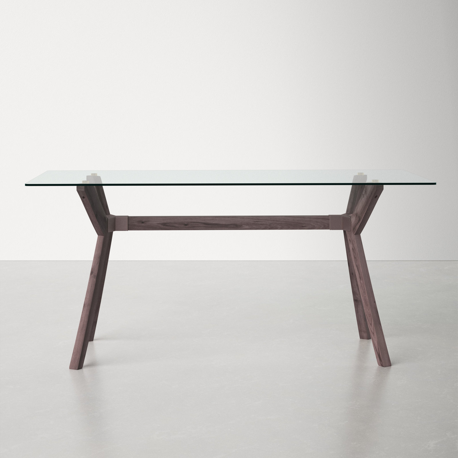 Walter Writing Desk, Gray/Silver
