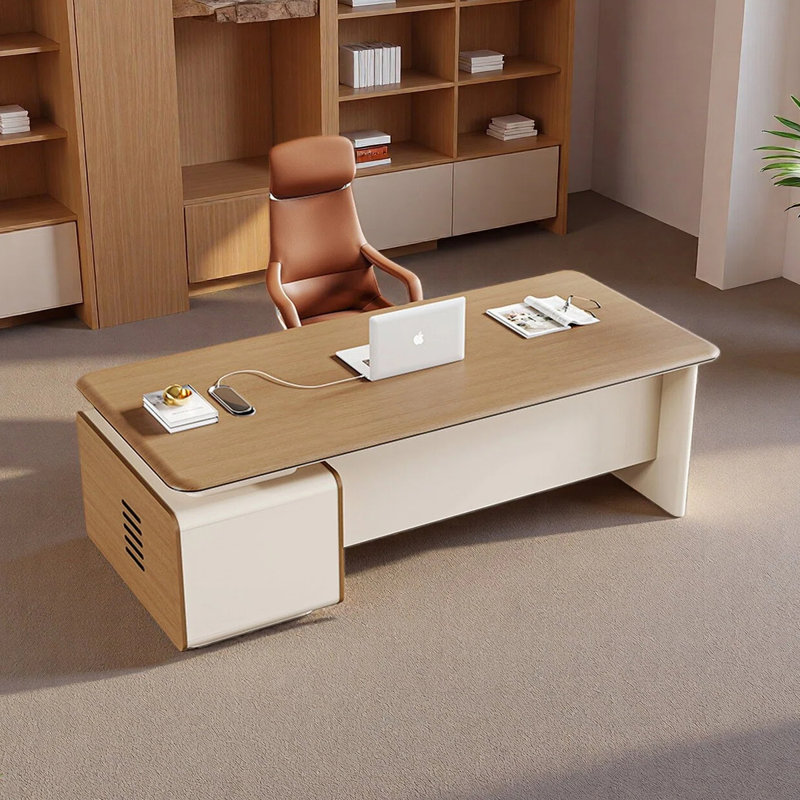 Bureau moderne, H 29,53 po x l 62,99 po x P 31,5 po