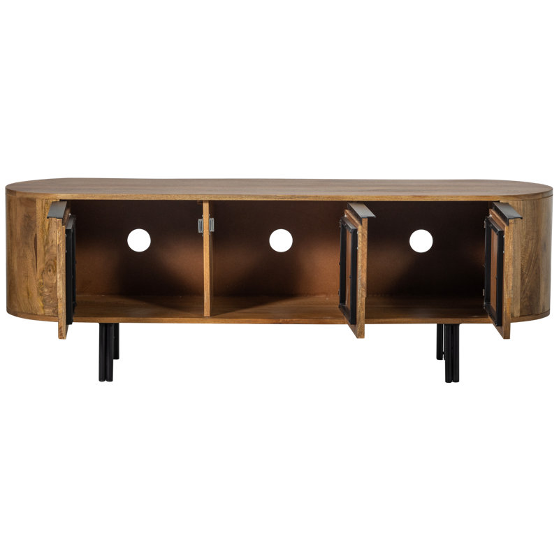 Effortless Tv Unit Mango Wood Natural