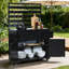 Îlot de cuisine 64,9 po H-185356945