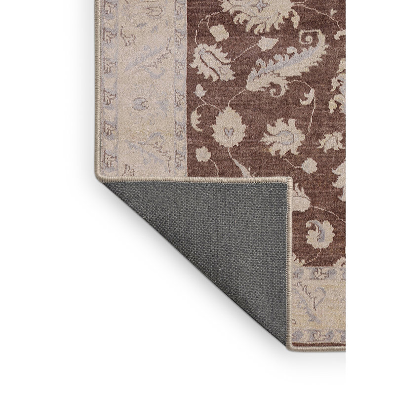 Tapis beige / brun Barlowe, Rectangle 2 pi x 3 pi