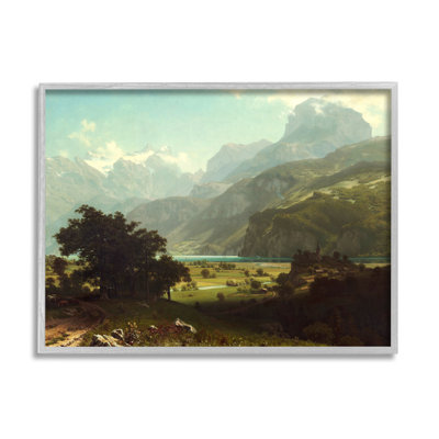 " Lake Lucern Albert Bierstadt Classic Fine Landscape " by One1000paintings
