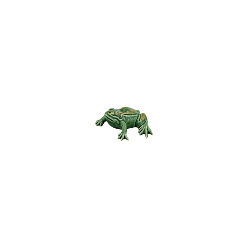 Figurine de grenouilles, H 2 po x l 5,12 po x P 3,54 po