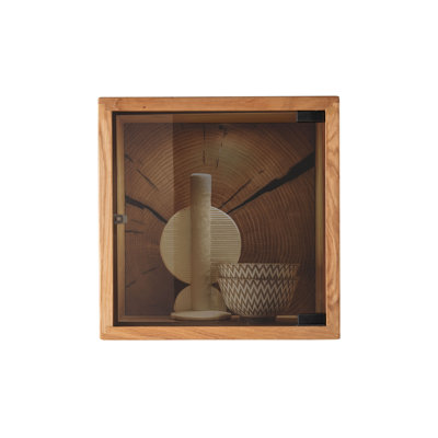 Dallastown Square Solid Wood Accent Shelf