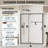 50-54" W X 71" H Pivot Swing Frame Shower Door with 1/4"(6mm) Clear SGCC Tempered Glass, Matte Black Finish-102619676