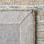 Tapis en laine / coton touffeté à la main gris clair / ivoire Damaa-2134401468