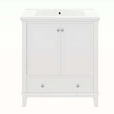 Multi-functional Bathroom Cabinet with Sink Combo