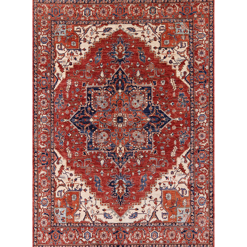 Harahan Oriental Indoor Rug, Rectangle 4' x 6'