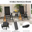 Camalla Mesh Patio Folding Chair Folding Chair