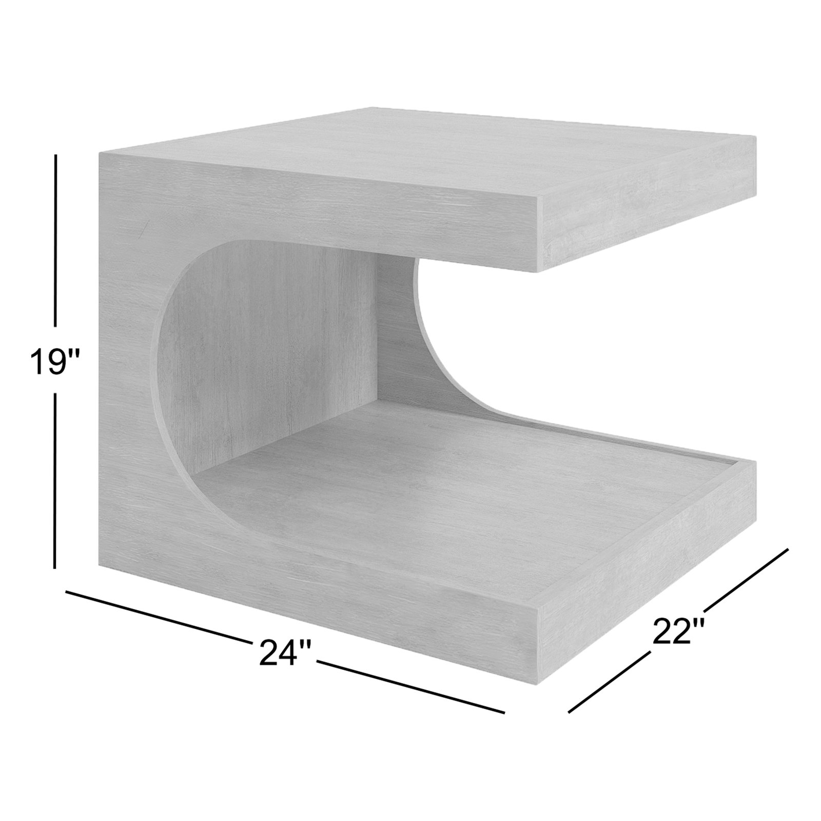 Cordie Solid Wood Coffee Table