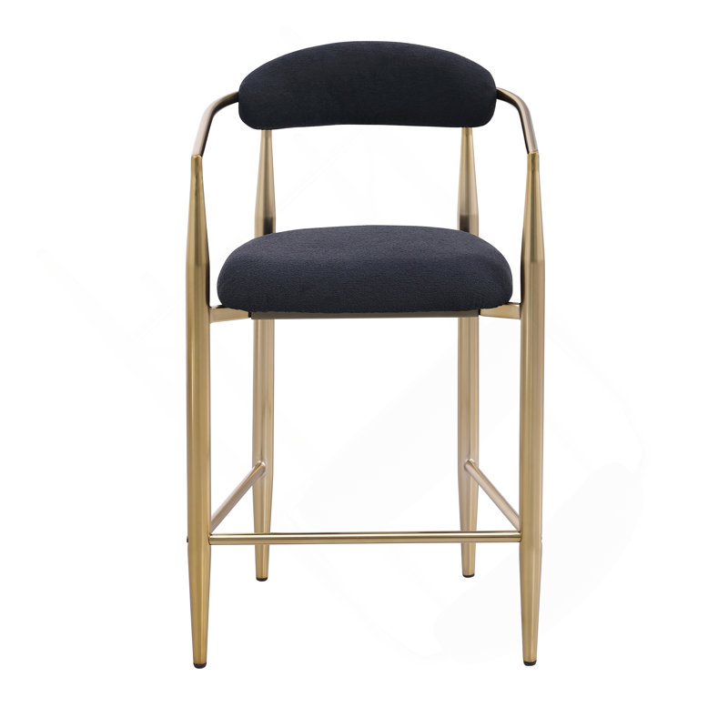 Ensemble de 2 tabourets de bar modernes avec un design élégant et des sièges confortables