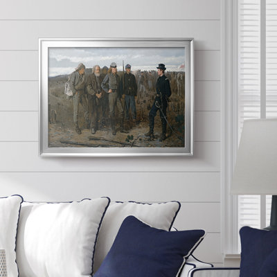 «Prisoners from the Front» - Toile tendue avec châssis Winslow Homer - 1866