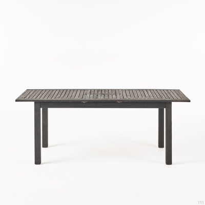 Outdoor Expandable Acacia Wood Dining Table