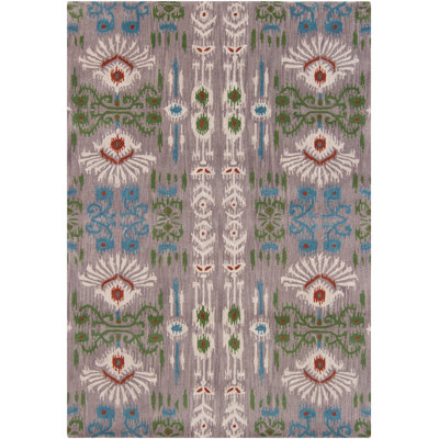 Plyler Wool Floral Indoor Rug