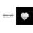 Northlandz Selenite Crystal Heart Stone, Healing & Calming Effects-high Energy Selenite Stone -3 Pack