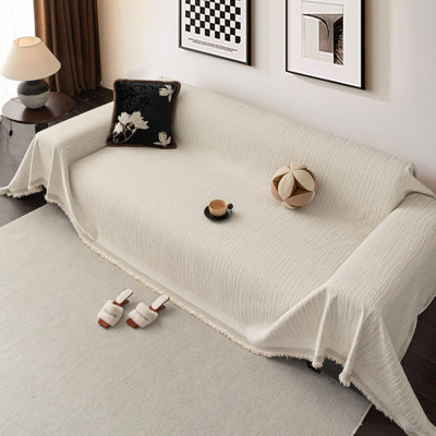 Cotton Box Cushion Sofa Slipcover
