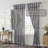 Rambiri 100% Cotton Room Darkening Curtain Pair
