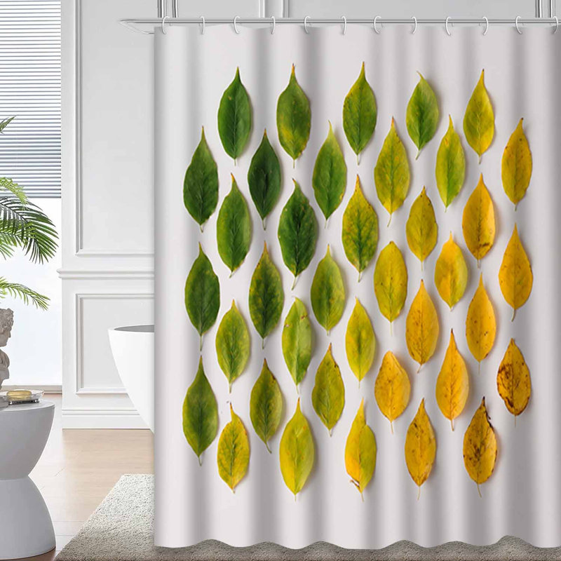 Rideau de douche à 12 crochets Sunflower, L 72 po x l 78 po