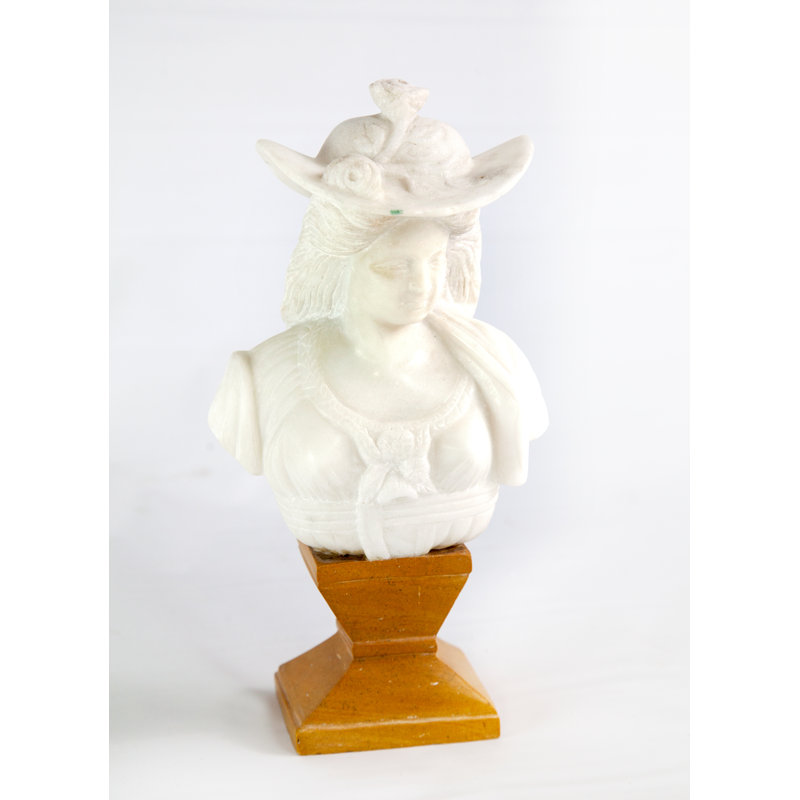 Lady at the Races Marble Statue
