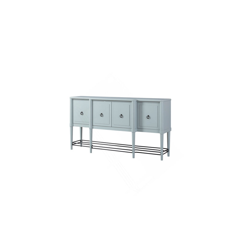 Sideboard Breakfront In A Ocean Finish