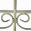 Clôture de jardin en fer 25,6 po x 67,72 po Sungmor