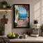 Mediterranean Terrace Coastal - Wrapped Canvas-118770566-118770623
