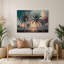 «Hawaiian Royal Palm», art mural en métal noir-1676982825