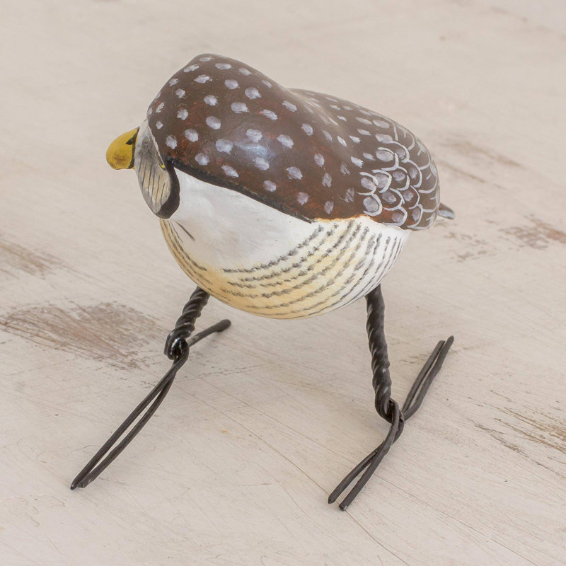 Figurine en céramique Sayle Hawk Owl