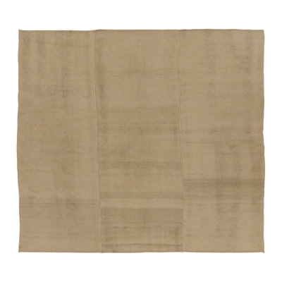 Rez Kilim Wool Striped Area Rug