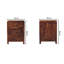 45cm W Solid Wood Bedside Table