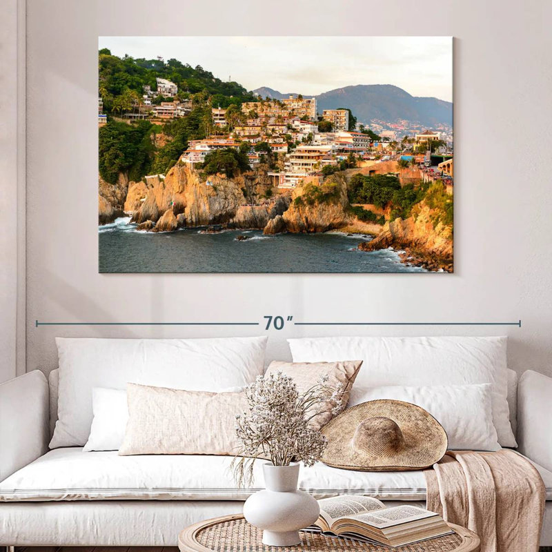 Gillard La Quebrada Acapulco Cliff, H 34 po x l 51 po
