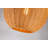 1-Light Woven Rattan Globe Pendant