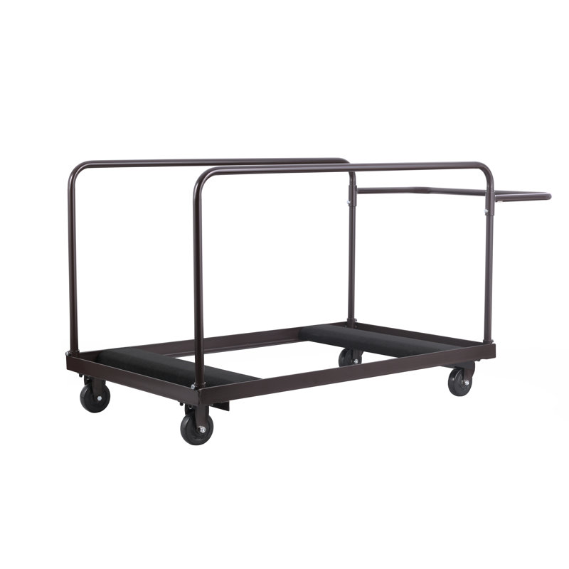 Chariot de table ronde d'une capacité de poids de 1 100 lb