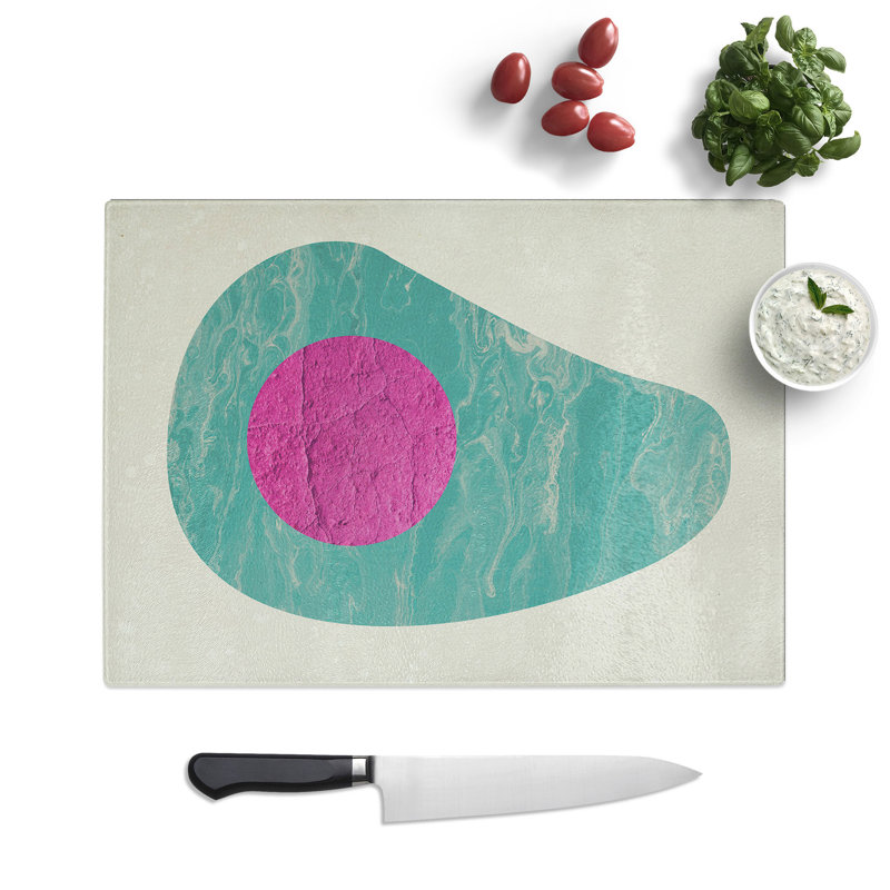 Avocado Chopping Board, 0.4cm H x 20cm W x 28.5cm L
