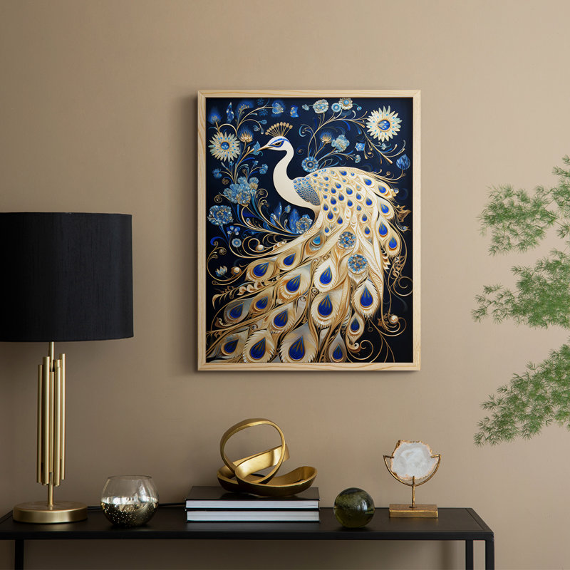 ANIMALS Series CC XXII, reproduction encadrée - bois massif, H 15 po x l 12 po