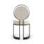 Chaise d'appoint en chocolat La Lune