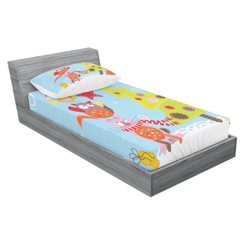 Microfiber Sheet Set, Twin XL Sheet Set with Fitted Sheet