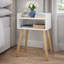 Ontario 40cm W Manufactured Wood Bedside Table