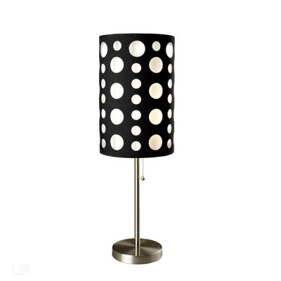 Lampe de table en métal 33 po