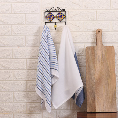 Cotton Stripe Dish Cloth Kitchen Towel
