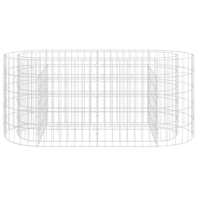 Dakota Fields Gabion Raised Bed Galvanised Iron