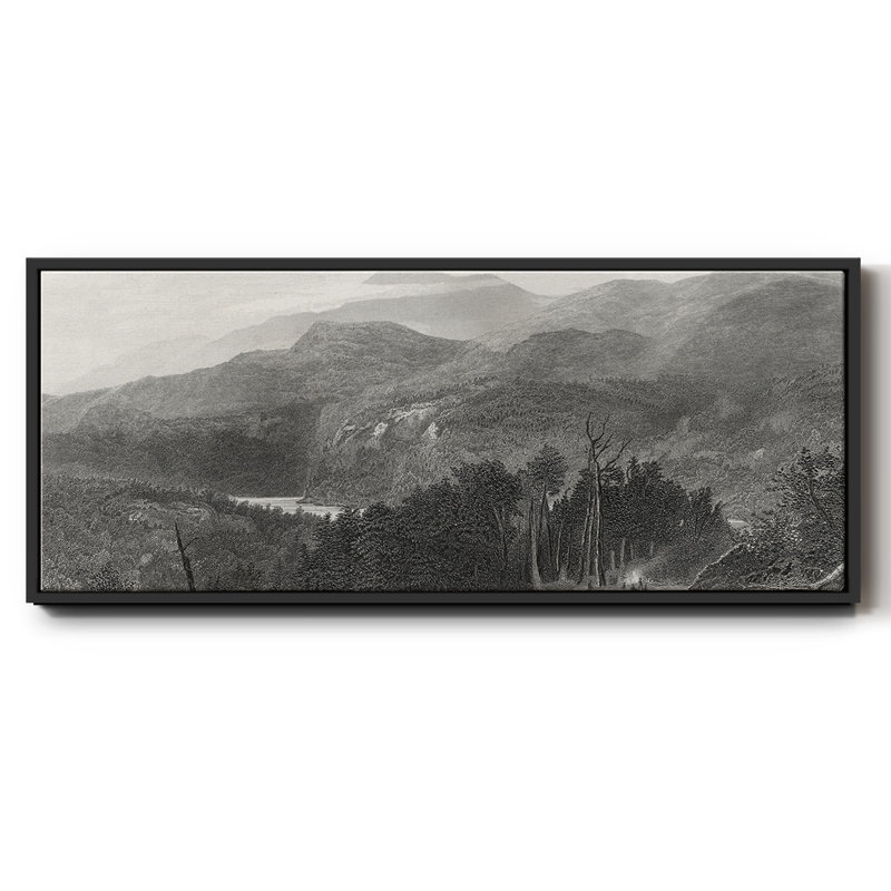 The Smoky Mountains- Framed Canvas