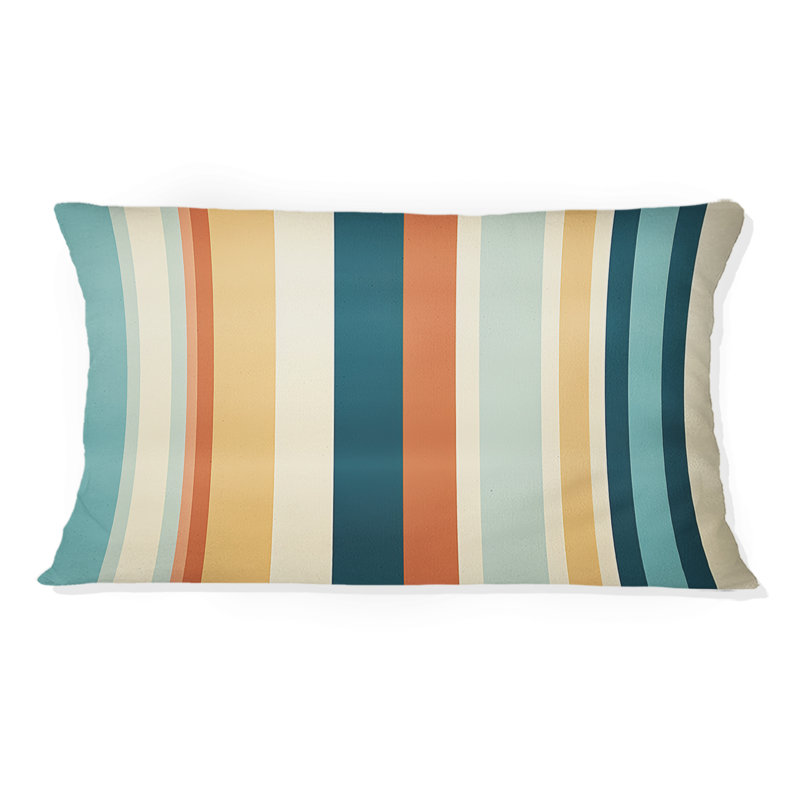  Polyester Lumbar Rectangular Pillow Cover & Insert
